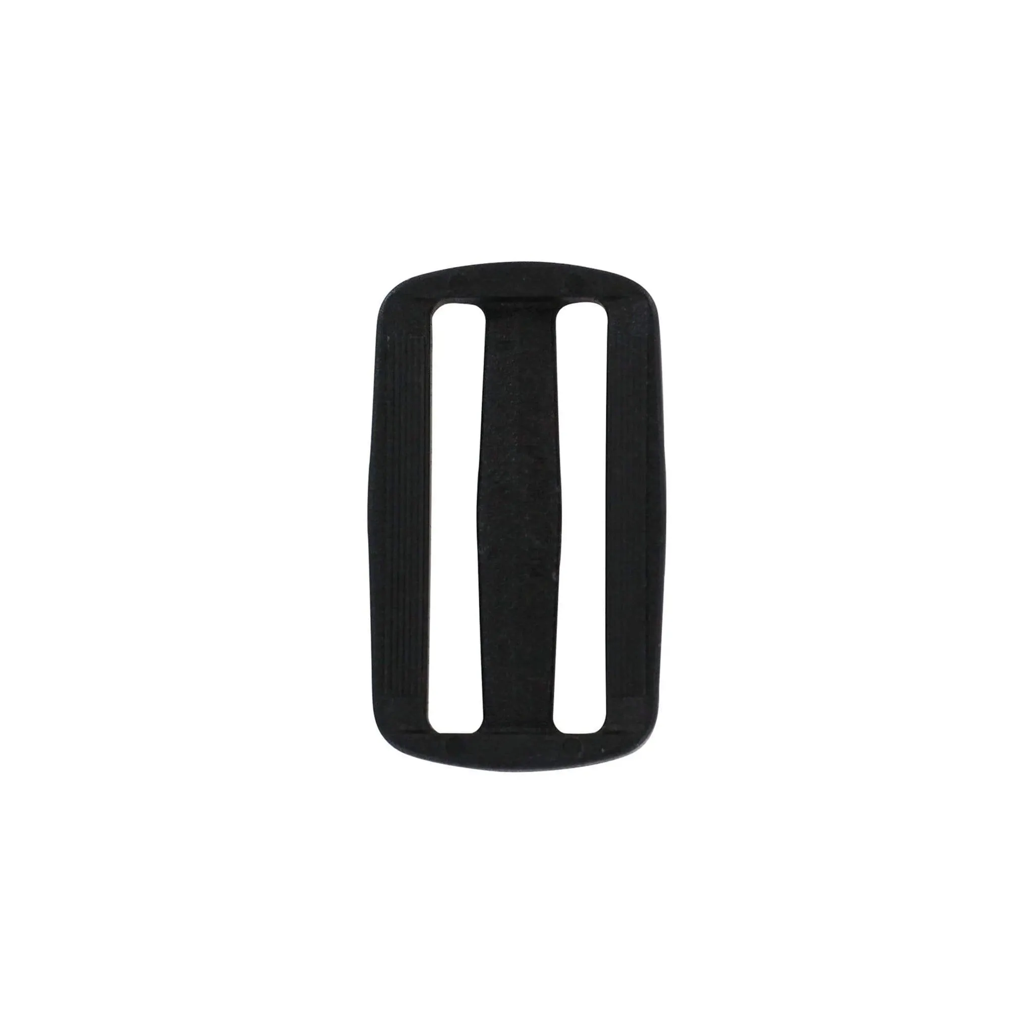 2" Black, Sliplock Tri-Glide Slide Buckle, Plastic, #SL-2