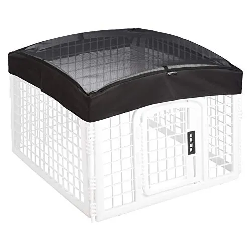 Amazon Basics Plastic Pet Pen Mesh Top Cover, 24-Inch