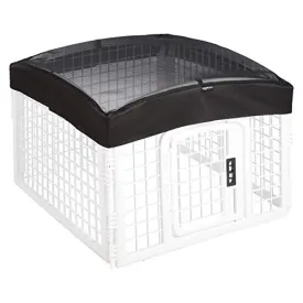 Amazon Basics Plastic Pet Pen Mesh Top Cover, 24-Inch