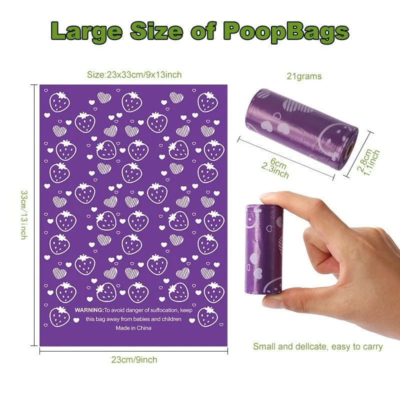 Biodegradable pet garbage bags