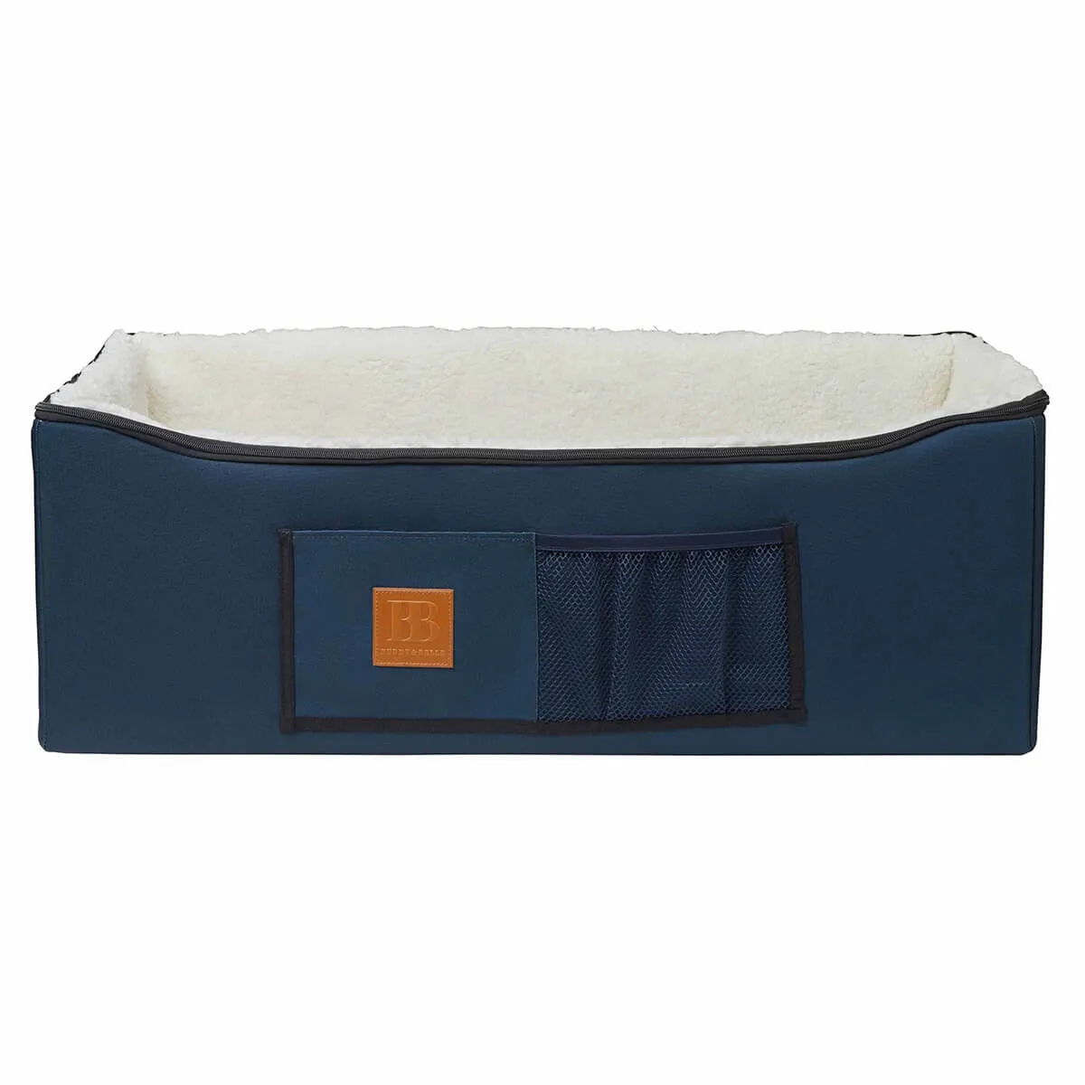Buddy & Belle Pet Car Seat Double with Reversible Lining