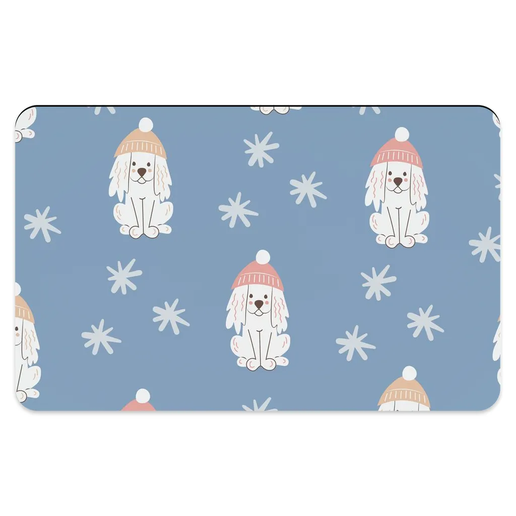 Comfy Dog Pattern (8) - Pet Placemats