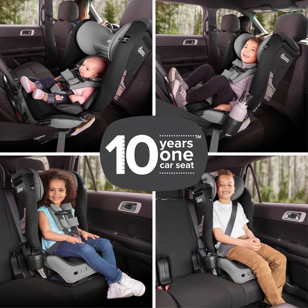 Diono Radian 3RXT SafePlus Convertible Car Seat - Grey Slate