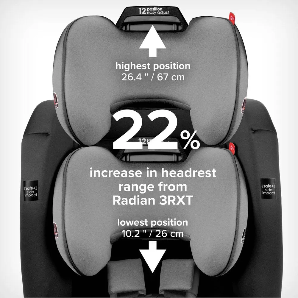 Diono Radian 3RXT SafePlus Convertible Car Seat - Grey Slate