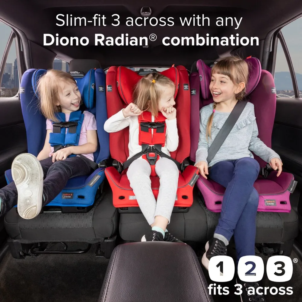 Diono Radian 3RXT SafePlus Convertible Car Seat - Grey Slate