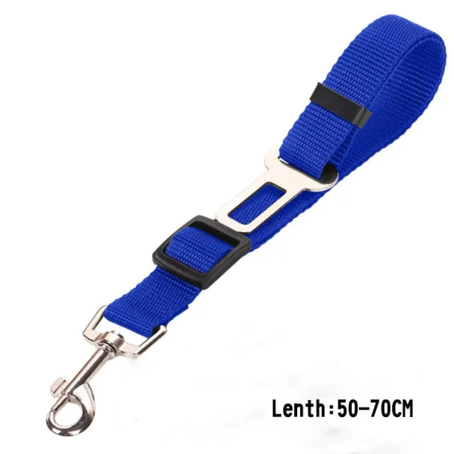 Dog Car Seat Belt Elastic Safety Rope