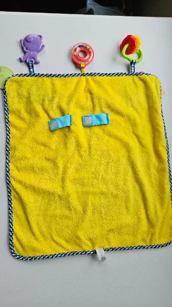 Fisher-Price On-the-Go Activity Throw Baby Blanket
