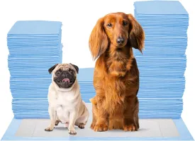 FPN Puppy Pee Pads for Dogs -100 Pack, (36x48 Inch) - XXL Heavy Duty 5-Layer Training Pads Instant Absorption, Leak-Proof, Odor Control, Extra Absorbent, Durable Puppies Dog Pads
