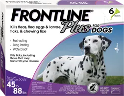 Frontline Plus Dog 3 Month Dose