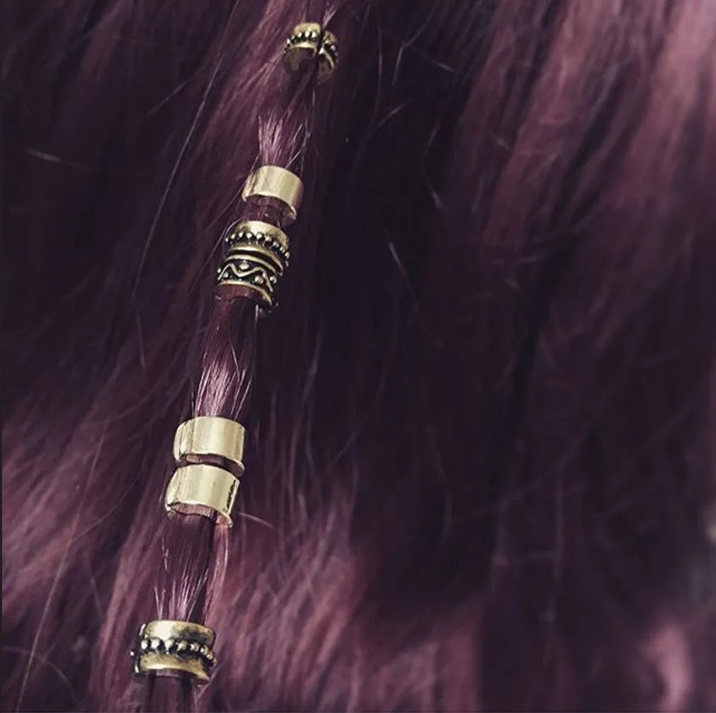 Gold Hair Bead Clickers - Mixed Pack