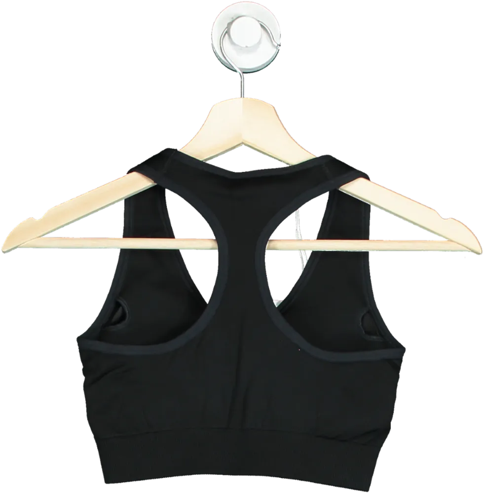 Gymshark Black Lift Contour Seamless Sports Bra UK XS