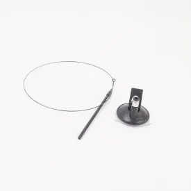 Interactive Cat Toy - 2-in-1 Suction Cup Cat Wand with Super Strong Adhesion Self-Play & Handheld Modes Works on Windows, Tile, Hardwood & Smooth Surfaces