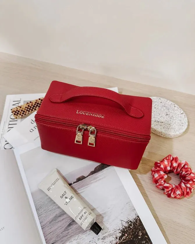 LOUENHIDE ELLIS MAKEUP BAG RED LOU6792RED
