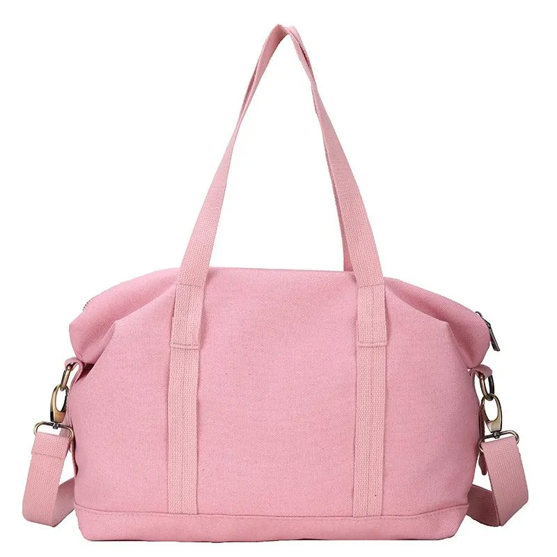 New Fashion Travel Bags Women Large Capacity Shoulder Bag High Quality Canvas Storage Bag Mujer Bag