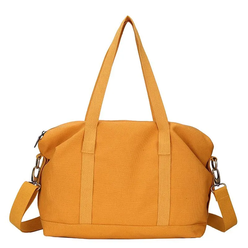 New Fashion Travel Bags Women Large Capacity Shoulder Bag High Quality Canvas Storage Bag Mujer Bag