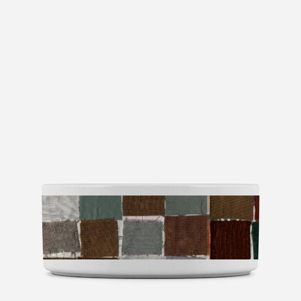 Pet Bowl: Cheater Gingham, Bark