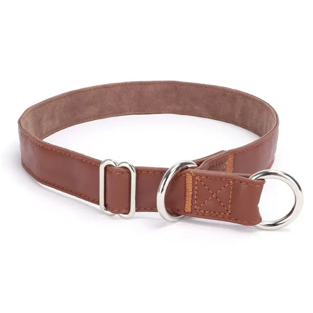 PetAffairs Fashion PU Leather Dog Collar Pet Collar Supplies