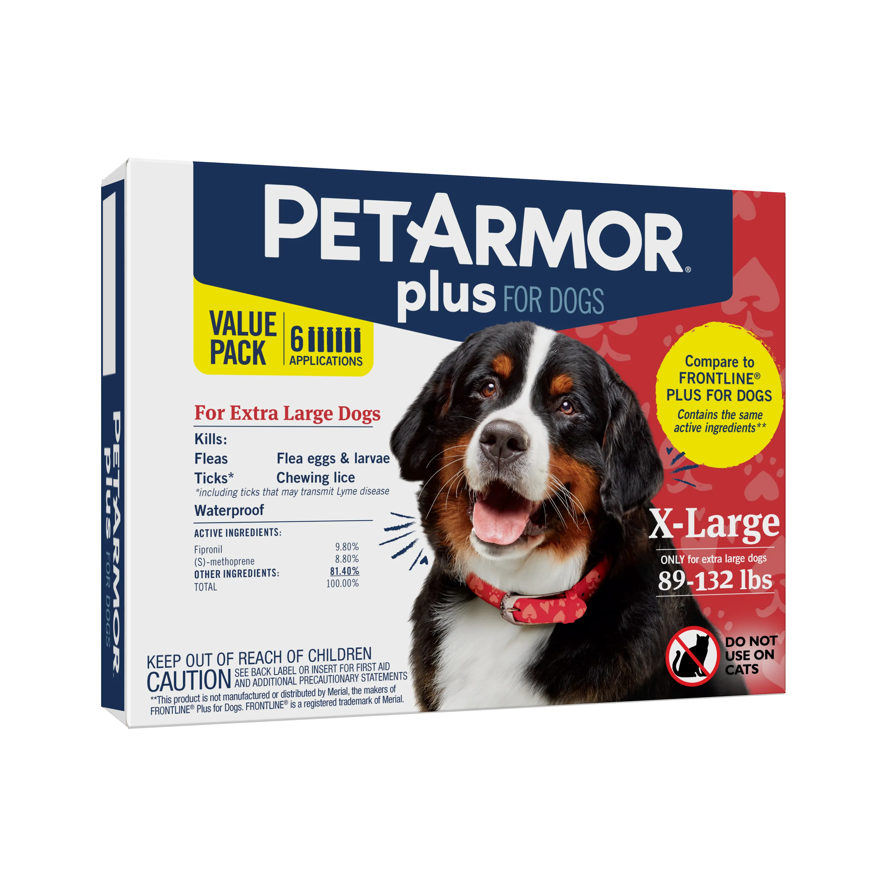 PETARMOR Plus Flea & Tick Prevention for Dogs