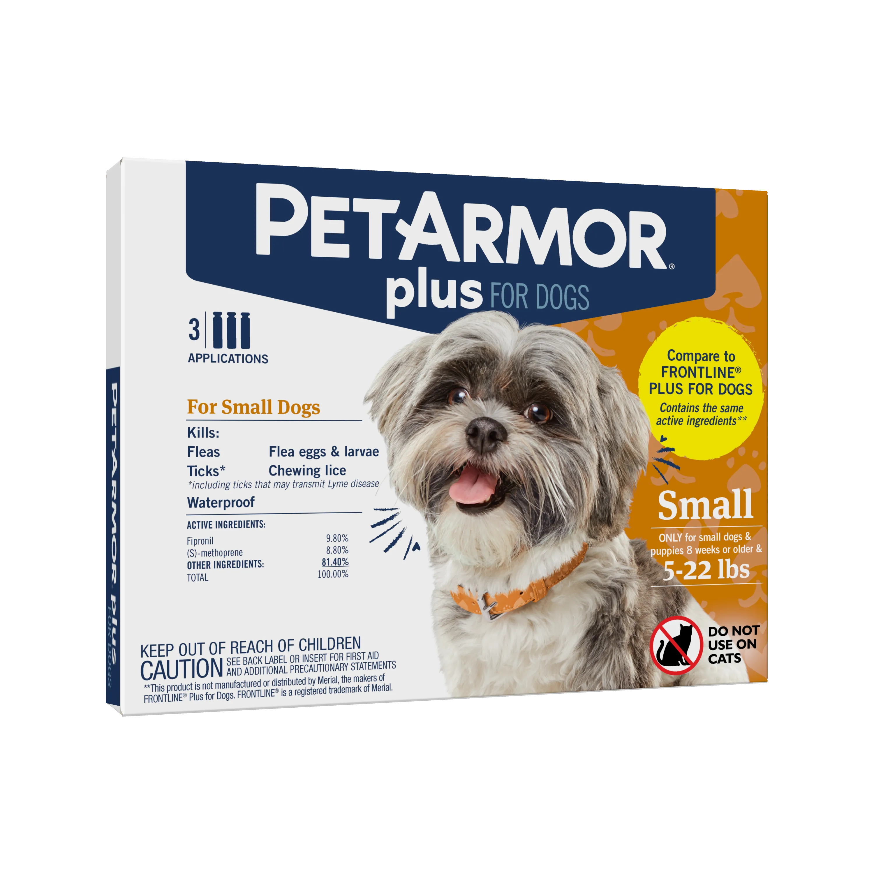 PETARMOR Plus Flea & Tick Prevention for Dogs