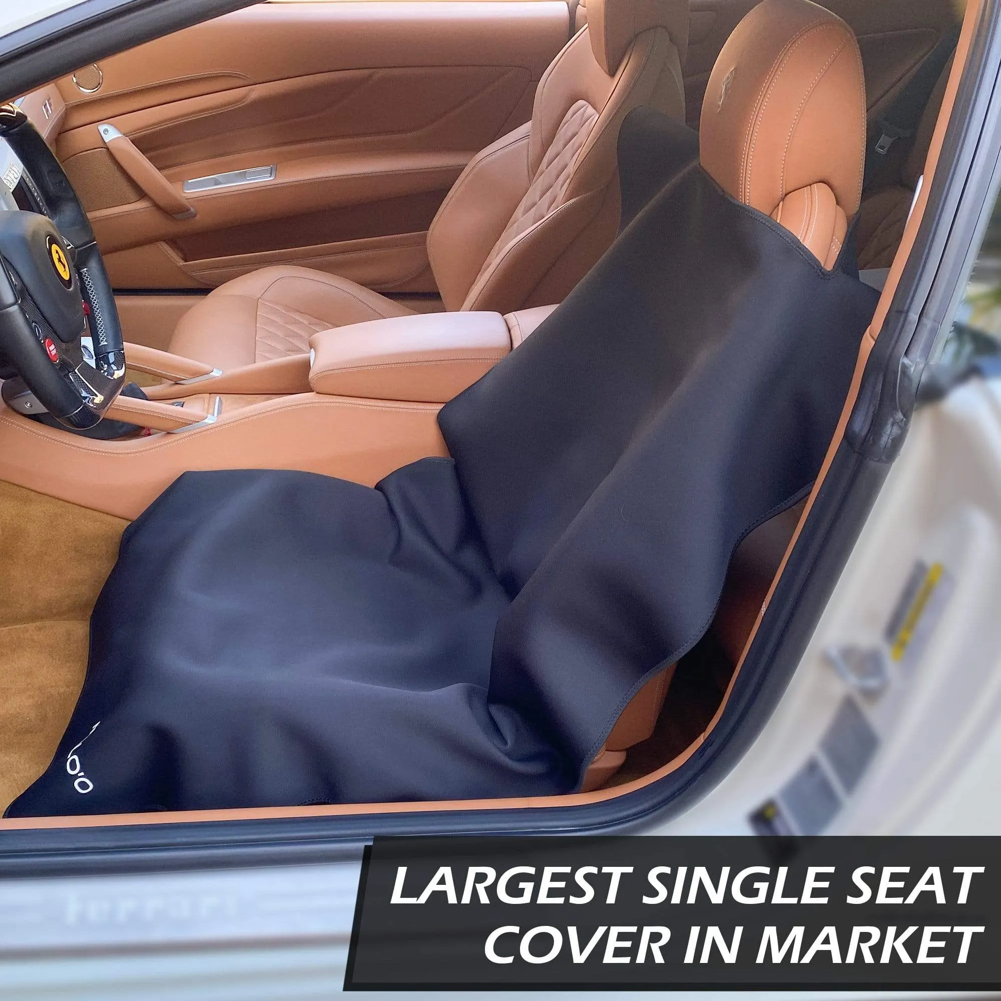 SeatGuard Non-Slip Waterproof Car Seat Cover (2 Pack)