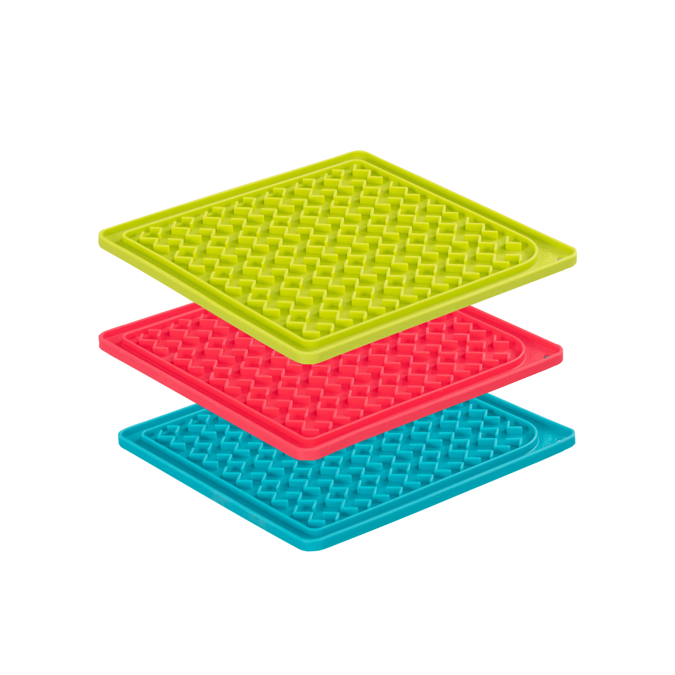 Silicone Therapeutic Dog Lick Mat,  8" x 8"