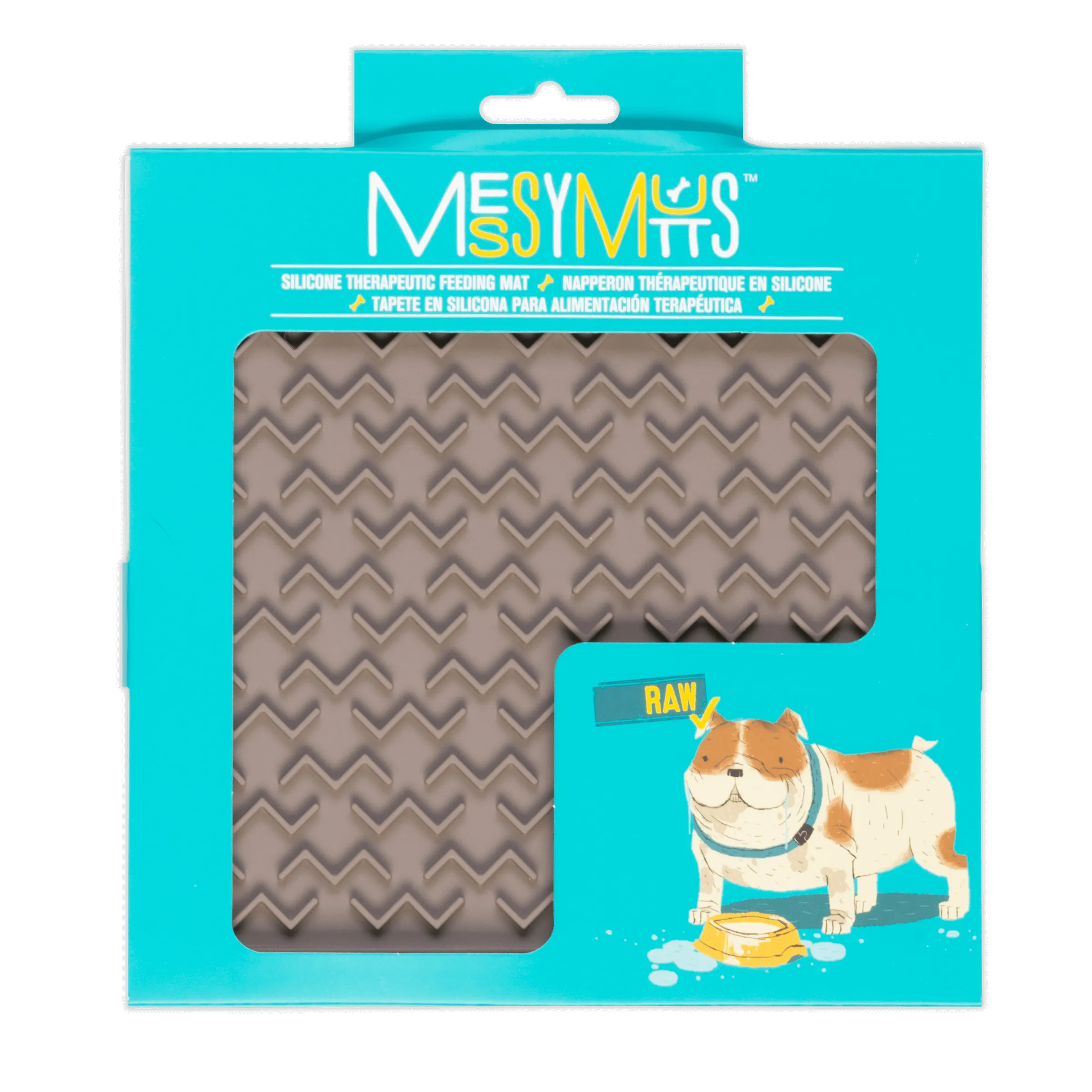 Silicone Therapeutic Dog Lick Mat,  8" x 8"