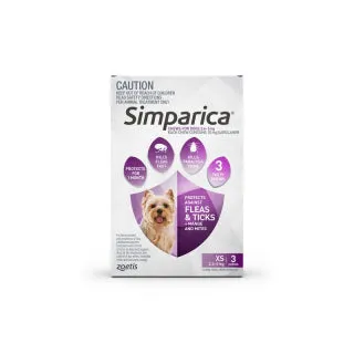 Simparica Dog - Simparica Extra Small Dog 2.6-5.1kg