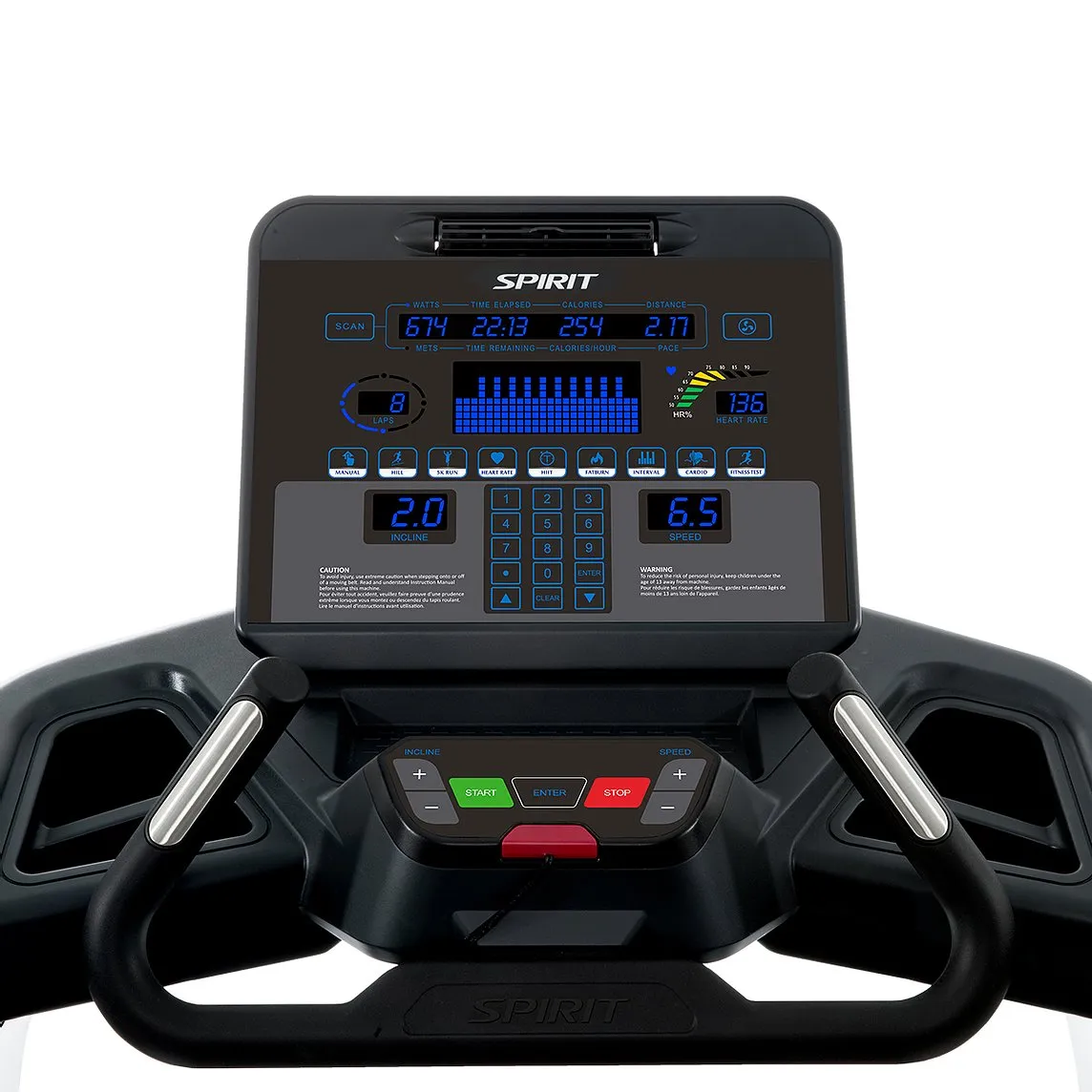 Spirit CT900 LED Commercial Treadmill