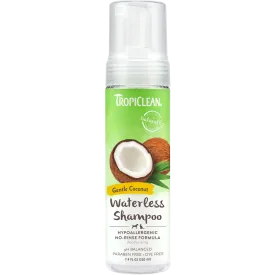 TropiClean® Gentle Coconut (Hypoallergenic) Waterless Pet Shampoo